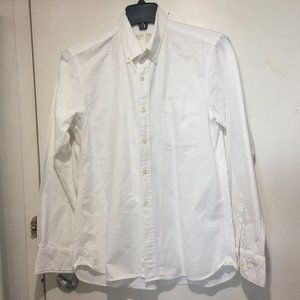 MEN'S CLASSIC OXFORD WHITE SHIRTS SIZE L